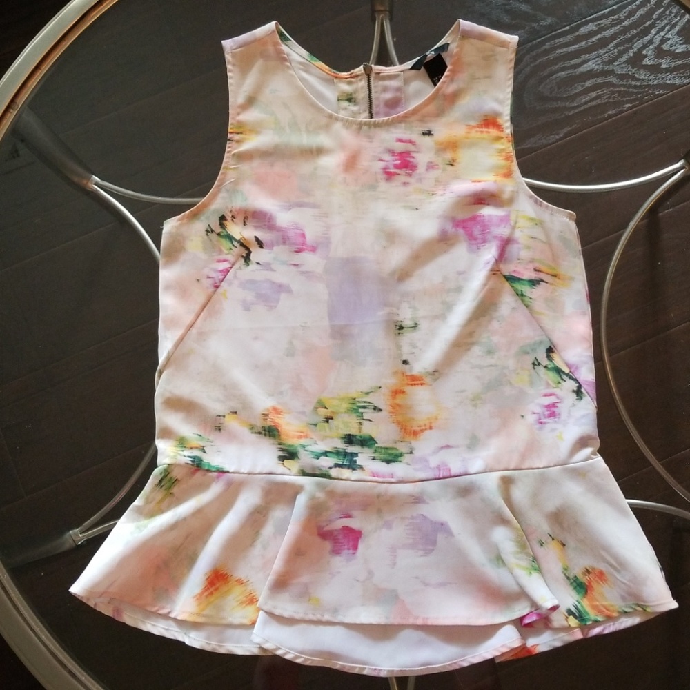 Pastels Peplum Shirt